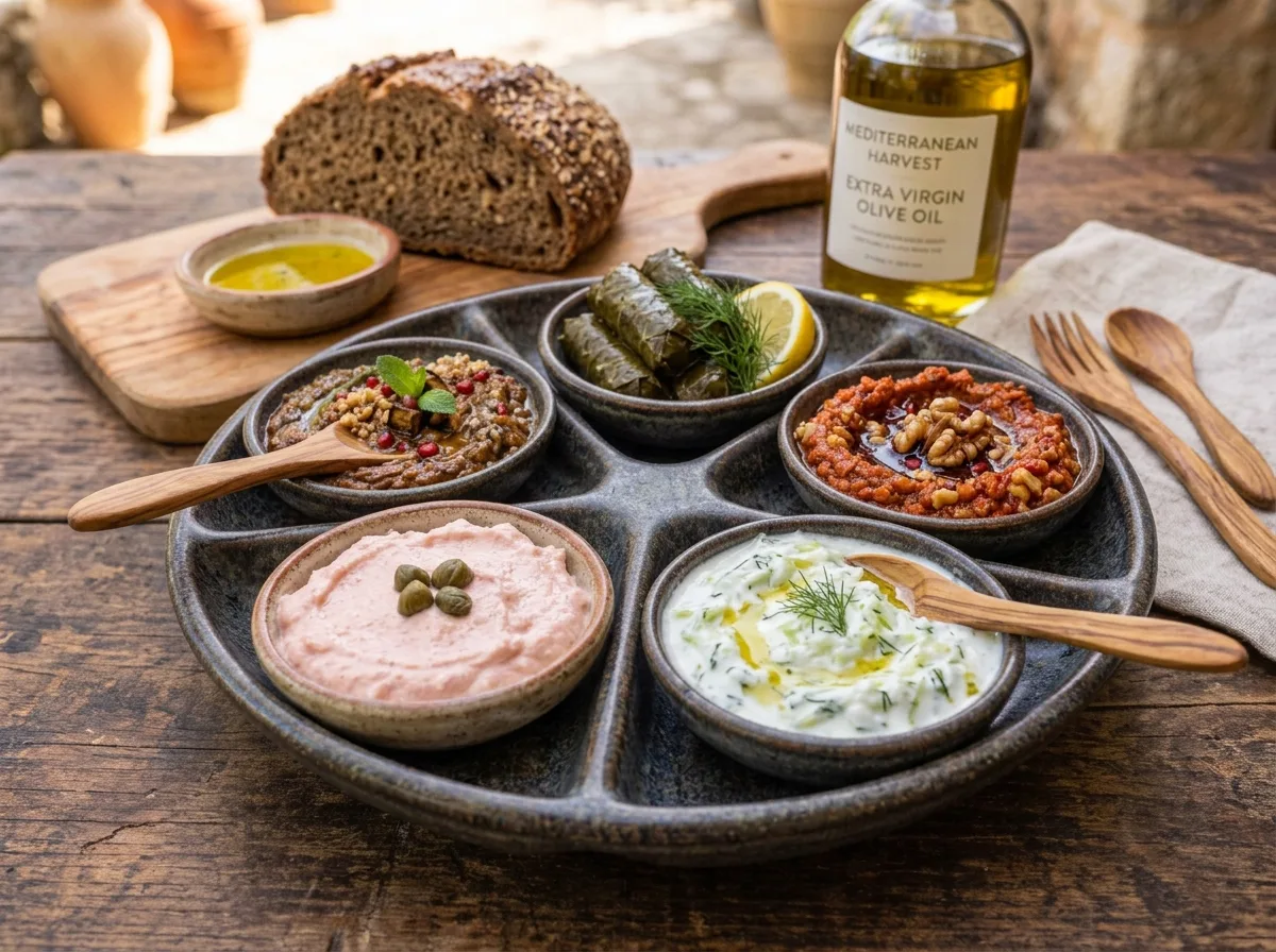 Mixed Cold Meze (5 Types)
